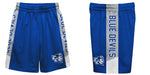 CCSU Blue Devils Vive La Fete Game Day Blue Stripes Boys Solid Gray Athletic Mesh Short - Vive La Fête - Online Apparel Store