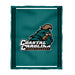 Coastal Carolina Chanticleers CCU Vive La Fete Kids Game Day Teal Plush Soft Minky Blanket 36 x 48 Mascot