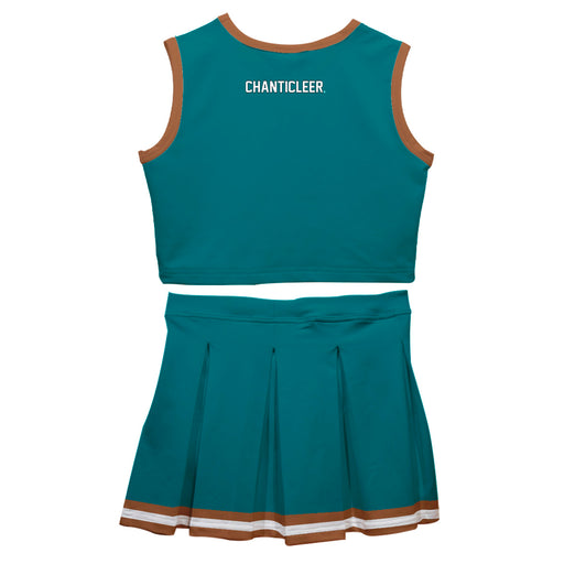 Coastal Carolina Chanticleers CCU Vive La Fete Game Day Teal Sleeveless Cheerleader Set - Vive La Fête - Online Apparel Store