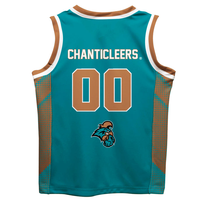Coastal Carolina Chanticleers Vive La Fete Game Day Teal Boys Fashion Basketball Top - Vive La Fête - Online Apparel Store