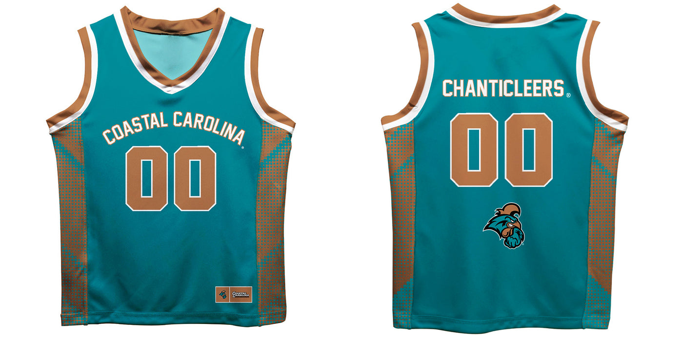 Coastal Carolina Chanticleers Vive La Fete Game Day Teal Boys Fashion Basketball Top - Vive La Fête - Online Apparel Store
