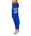 US Coast Guard Academy Women Solid Blue Leggings - Vive La Fête - Online Apparel Store