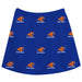 United States Coast Guard Academy Repeat Logo Blue Skirt - Vive La Fête - Online Apparel Store