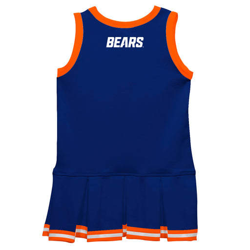 US Coast CGA Bears Vive La Fete Game Day Blue Sleeveless Youth Cheerleader Dress - Vive La Fête - Online Apparel Store