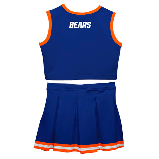 US Coast CGA Bears Vive La Fete Game Day Blue Sleeveless Cheerleader Set - Vive La Fête - Online Apparel Store