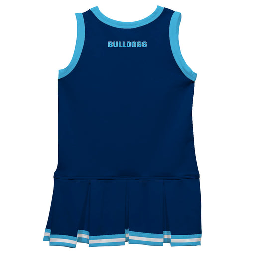The Citadel Bulldogs Vive La Fete Game Day Blue Sleeveless Cheerleader Dress - Vive La Fête - Online Apparel Store