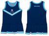 The Citadel Bulldogs Vive La Fete Game Day Blue Sleeveless Cheerleader Dress - Vive La Fête - Online Apparel Store