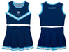 The Citadel Bulldogs Vive La Fete Game Day Blue Sleeveless Cheerleader Set - Vive La Fête - Online Apparel Store