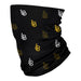 Cal State Long Beach 49ers Vive La Fete All Over Logo Game Day Collegiate Face Cover Soft 4-Way Stretch Neck Gaiter - Vive La Fête - Online Apparel Store