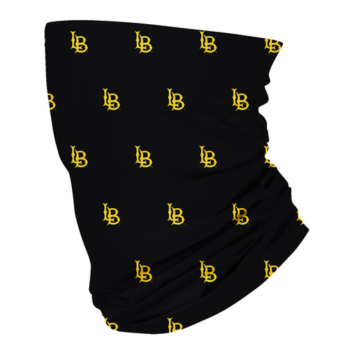 CSULB 49ers Vive La Fete All Over Logo Game Day Collegiate Face Cover Soft 4-Way Stretch Two Ply Neck Gaiter - Vive La Fête - Online Apparel Store