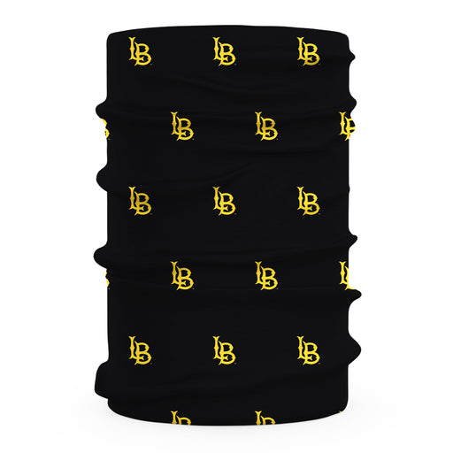 CSULB 49ers Vive La Fete All Over Logo Game Day Collegiate Face Cover Soft 4-Way Stretch Two Ply Neck Gaiter - Vive La Fête - Online Apparel Store
