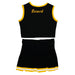 Cal State Long Beach 49ers Vive La Fete Game Day Black Sleeveless Cheerleader Set - Vive La Fête - Online Apparel Store