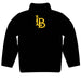 CSULB 49ers Vive La Fete Game Day Solid Black Quarter Zip Pullover Sleeves - Vive La Fête - Online Apparel Store