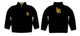 CSULB 49ers Vive La Fete Game Day Solid Black Quarter Zip Pullover Sleeves - Vive La Fête - Online Apparel Store