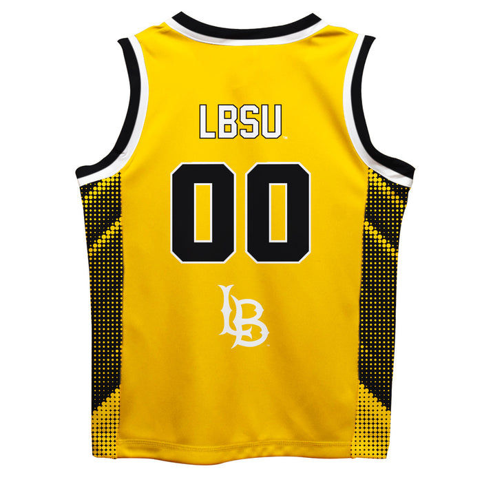 Cal State Long Beach 49ers Vive La Fete Game Day Gold Boys Fashion Basketball Top - Vive La Fête - Online Apparel Store