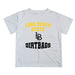 CSULB 49ers Vive La Fete Boys Game Day V3 White Short Sleeve Tee Shirt