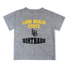 CSULB 49ers Vive La Fete Boys Game Day V3 Heather Gray Short Sleeve Tee Shirt