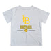 CSULB 49ers Vive La Fete Soccer V1 White Short Sleeve Tee Shirt