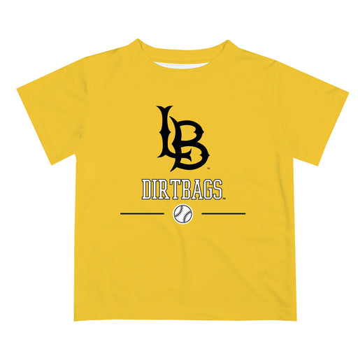 CSULB 49ers Vive La Fete Soccer V1 Gold Short Sleeve Tee Shirt