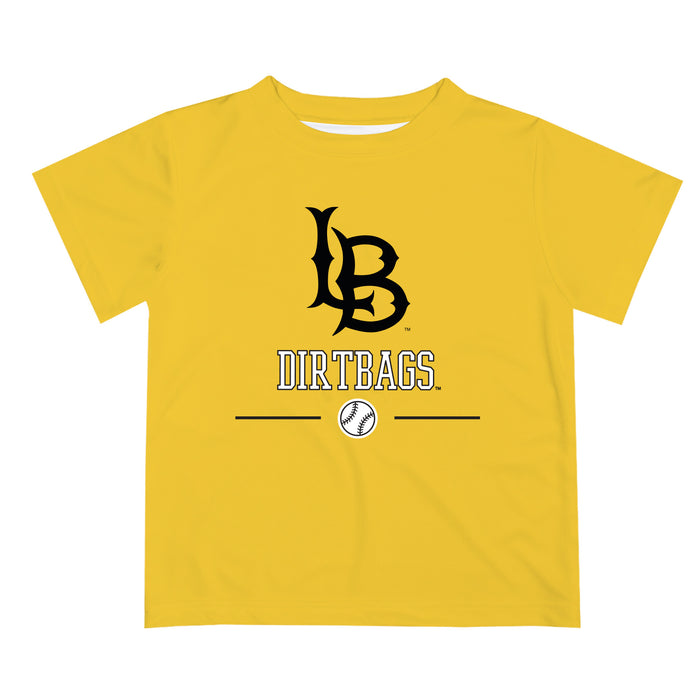 CSULB 49ers Vive La Fete Soccer V1 Gold Short Sleeve Tee Shirt