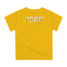 CSULB 49ers Original Dripping Basketball Gold T-Shirt by Vive La Fete - Vive La Fête - Online Apparel Store