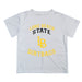 CSULB 49ers Vive La Fete Boys Game Day V1 White Short Sleeve Tee Shirt