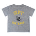 CSULB 49ers Vive La Fete Boys Game Day V1 Heather Gray Short Sleeve Tee Shirt