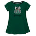 Cleveland State Vikings Vive La Fete Girls Game Day Short Sleeve Green Top with School Logo and Name - Vive La Fête - Online Apparel Store