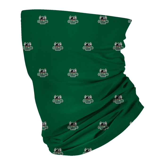 Cleveland State Vikings Vive La Fete All Over Logo Game Day Collegiate Face Cover Soft 4-Way Stretch Two Ply Neck Gaiter - Vive La Fête - Online Apparel Store