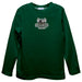 Cleveland State Vikings Embroidered Hunter Green knit Long Sleeve Boys Tee Shirt