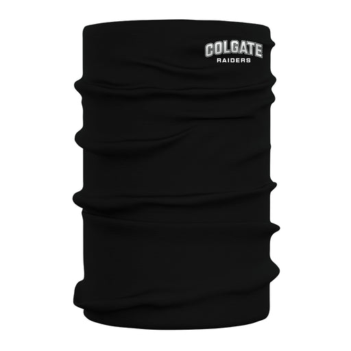 Colgate University Raiders Vive La Fete Black Game Day Collegiate Logo Face Cover Soft  Four Way Stretch Neck Gaiter - Vive La Fête - Online Apparel Store
