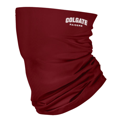 Colgate University Raiders Vive La Fete Maroon Game Day Collegiate Logo Face Cover Soft  Four Way Stretch Neck Gaiter - Vive La Fête - Online Apparel Store