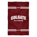 Colgate University Raiders Vive La Fete Game Day Absorvent Premium Maroon Beach Bath Towel 51 x 32" Logo and Stripes" - Vive La Fête - Online Apparel Store