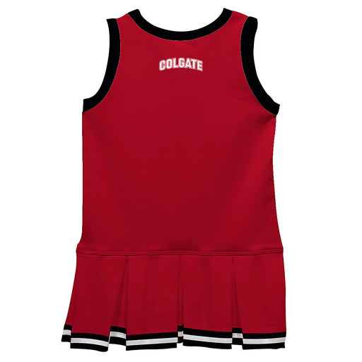 Colgate University Raiders Vive La Fete Game Day Maroon Sleeveless Youth Cheerleader Dress - Vive La Fête - Online Apparel Store