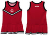 Colgate University Raiders Vive La Fete Game Day Maroon Sleeveless Youth Cheerleader Dress - Vive La Fête - Online Apparel Store