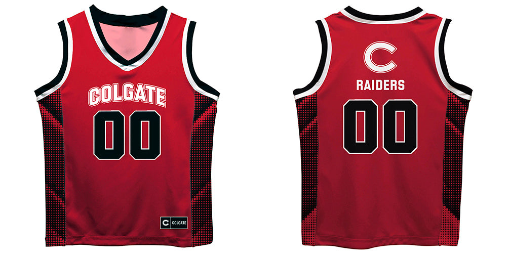 Colgate University Raiders Vive La Fete Game Day Maroon Boys Fashion Basketball Top - Vive La Fête - Online Apparel Store