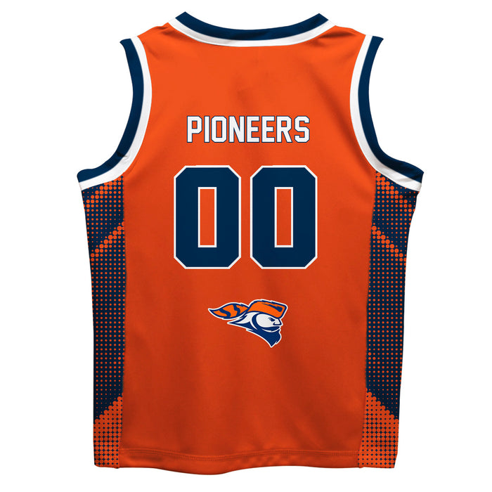 Carroll Pioneers Vive La Fete Game Day Orange Boys Fashion Basketball Top - Vive La Fête - Online Apparel Store