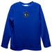 Cal State San Marcos Cougars Embroidered Royal Long Sleeve Boys Tee Shirt
