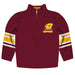 Central Michigan Chippewas Maroon Long Sleeve Quarter Zip Pull Over - Vive La Fête - Online Apparel Store