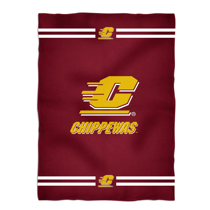 Central Michigan Chippewas Blanket Maroon - Vive La Fête - Online Apparel Store