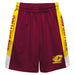Central Michigan Chippewas Vive La Fete Game Day Maroon Stripes Boys Solid Gold Athletic Mesh Short