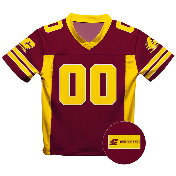 Central Michigan Chippewas Vive La Fete Game Day Maroon Boys Fashion Football T-Shirt - Vive La Fête - Online Apparel Store