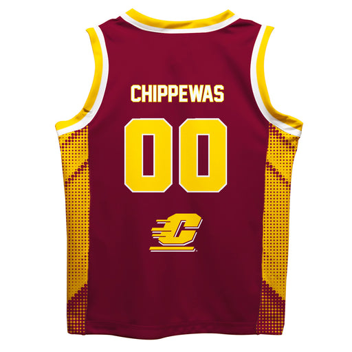 Central Michigan Chippewas Vive La Fete Game Day Maroon Boys Fashion Basketball Top - Vive La Fête - Online Apparel Store