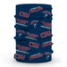 Columbus State Cougars Neck Gaiter Navy All Over Logo CSU - Vive La Fête - Online Apparel Store
