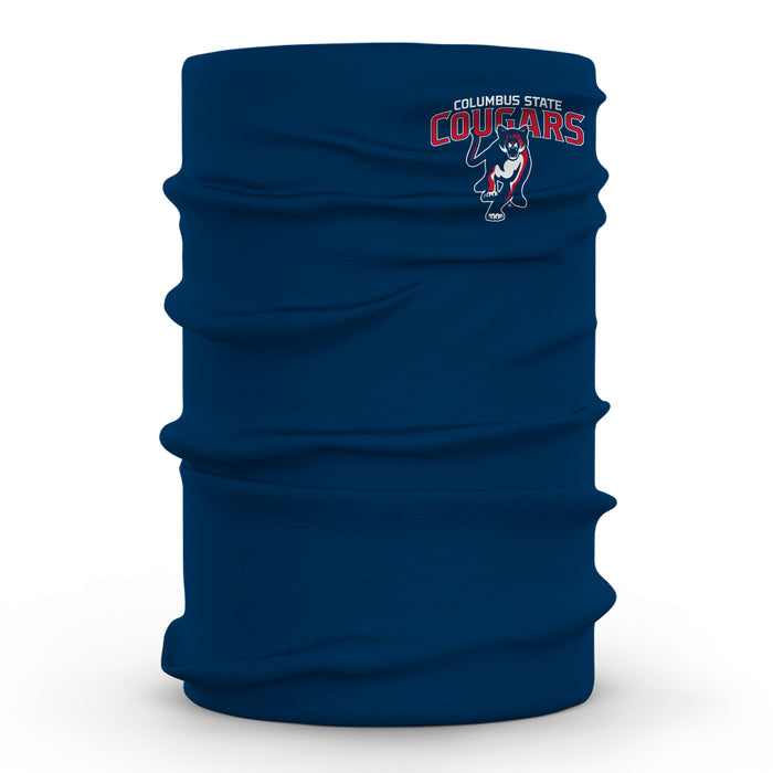 Columbus State Cougars Neck Gaiter Solid Navy - Vive La Fête - Online Apparel Store