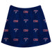 Columbus State Cougars Skirt Navy All Over Logo - Vive La Fête - Online Apparel Store