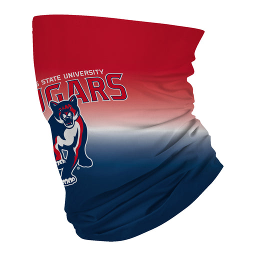 Columbus State Cougars Vive La Fete Degrade Logo Game Day Collegiate Face Cover Soft 4 Way Stretch Neck Gaiter - Vive La Fête - Online Apparel Store