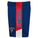 Columbus State Cougars Vive La Fete Game Day Blue Stripes Boys Solid Red Athletic Mesh Short - Vive La Fête - Online Apparel Store