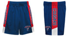 Columbus State Cougars Vive La Fete Game Day Blue Stripes Boys Solid Red Athletic Mesh Short - Vive La Fête - Online Apparel Store