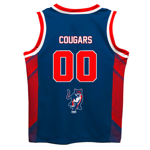 Columbus State Cougars Vive La Fete Game Day Blue Boys Fashion Basketball Top - Vive La Fête - Online Apparel Store
